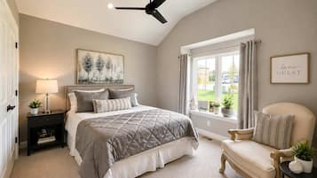 4 Schlafzimmer, Schreibtisch, Bügeleisen/Bügelbrett, Reisekinderbett