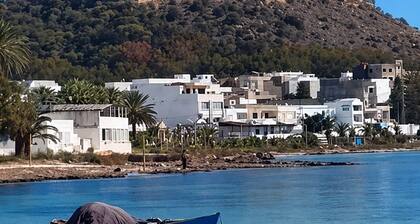 Maison vue sur mer et sur fort de Kélibia