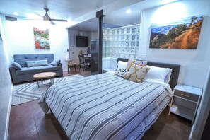 1 dormitorio, Internet, ropa de cama