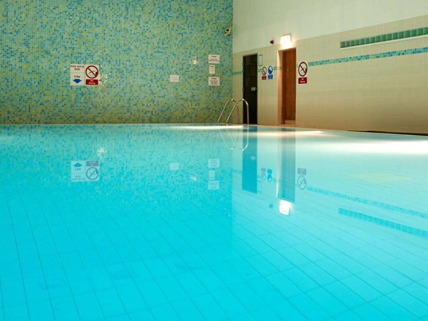 Indoor pool, outdoor pool