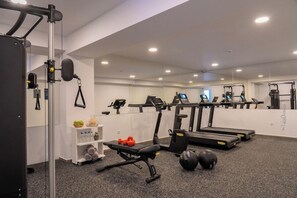 Fitness facility - Villaggio Boutique Hotel Hersonissos - Adults Only (Hersonissos)