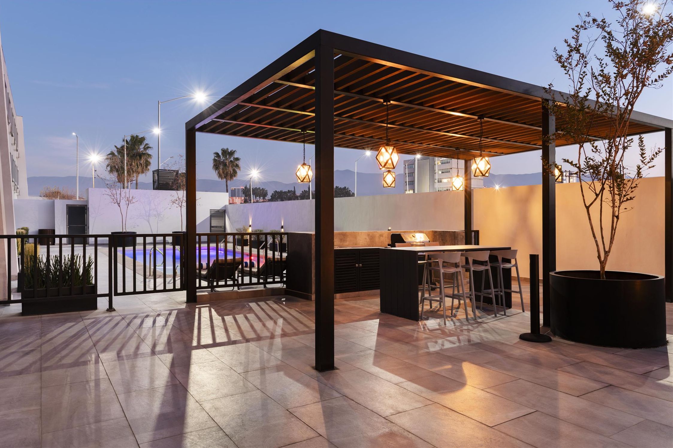 Restaurante al aire libre