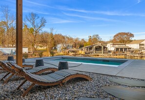 Pool - Private Pool, Dock, Movie Room on Lake Hamilton (Hot Springs)