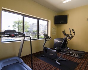 Fitness facility - Mainstay Suites (Rogers)