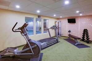 Fitness facility - La Quinta Inn and Suites by Wyndham Richmond Kings Dominion (Doswell)