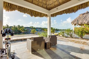 Terrace/patio - Turtle Island Beach Resort Trademark Collection by Wyndham (San Pedro)