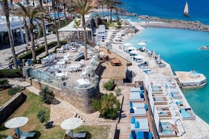 Terrace/patio - Minos Imperial Luxury Beach Resort and Spa Milatos (Agios Nikolaos)