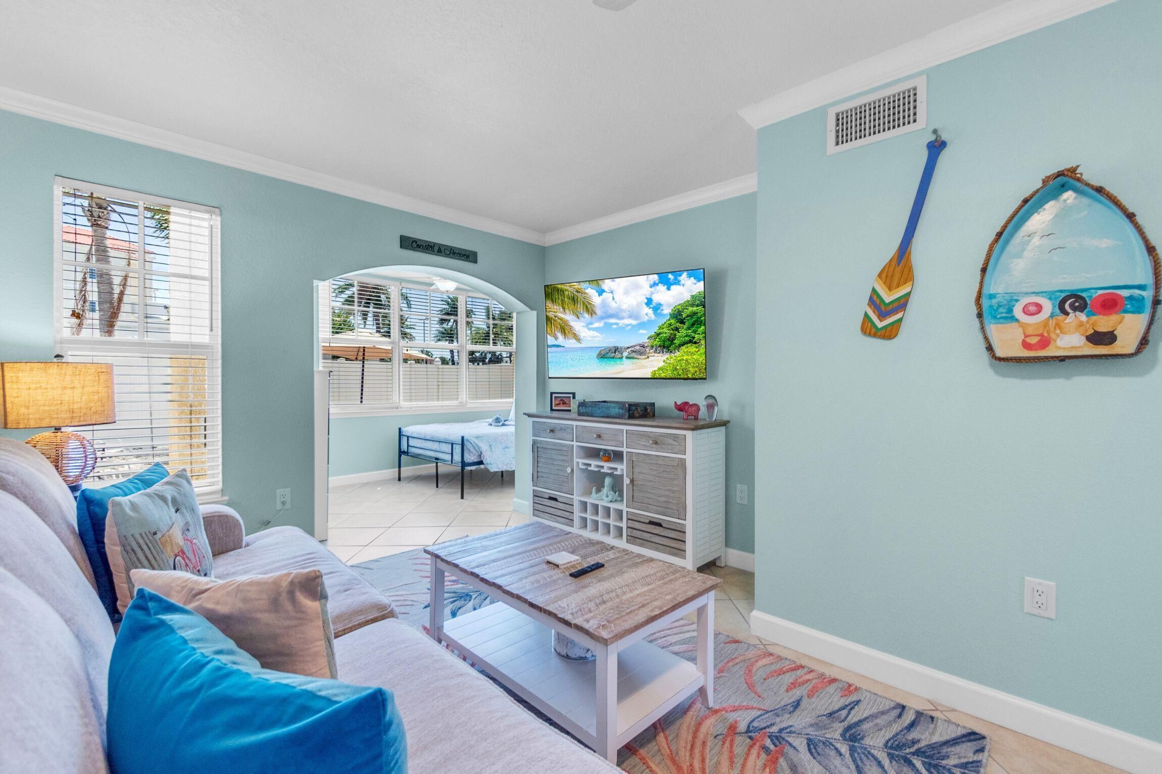 Condo, Multiple Beds (Barefoot Beach Resort F106) | Living area
