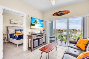 Condo, Multiple Beds (Skyline of Madeira 306) | Living area - Skyline of Madeira 306 (Madeira Beach)
