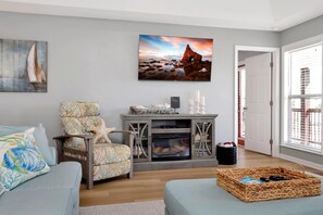 Ferienhaus, Mehrere Betten (Beach Dreams) | Wohnbereich