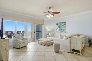 Condo, Multiple Beds (Admiral's Quarters 506) | Living area - Admiral's Quarters 506 (Orange Beach)