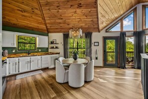 Interior - Octagon Overlook | Sauna, Hot Tub, Fire Pit, Games (Gatlinburg)