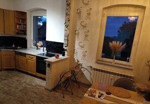 Fridge, oven, stovetop, dishwasher - Beautiful large vacation apartment in the countryside (Rüdersdorf bei Berlin)