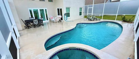 Piscine chauffée