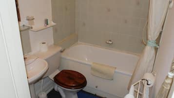 Free toiletries, hair dryer, towels, soap