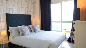 1 slaapkamer, een strijkplank/strijkijzer, gratis wifi