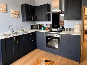 Fridge, microwave, oven, dishwasher - Modern one single bed flat walk to everything (York)