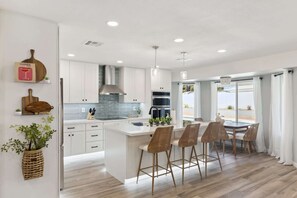 Fridge, microwave, oven, stovetop - Sonoran Sunset Retreat | Pool + Games (Scottsdale)