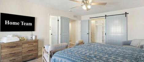 Desk, iron/ironing board, travel cot, WiFi