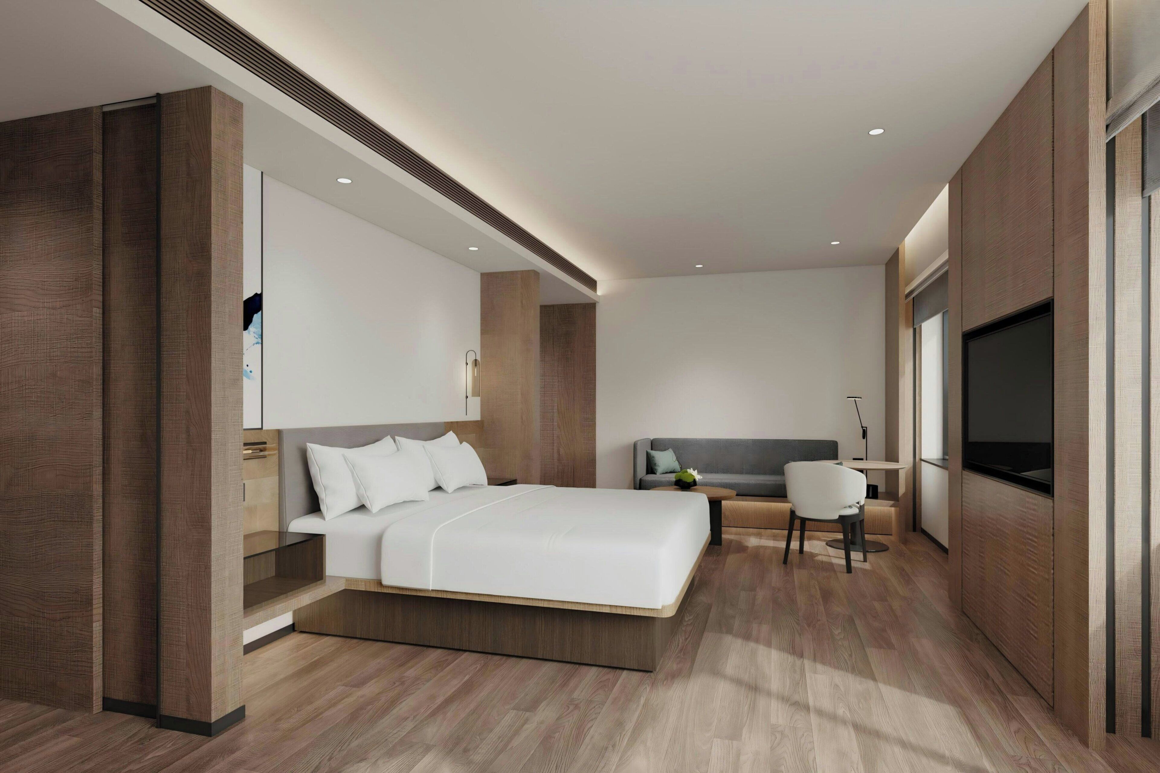 Premier Room, 1 King Bed, City View