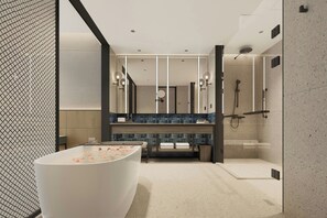 Suíte executiva, 1 quarto | Banheiro