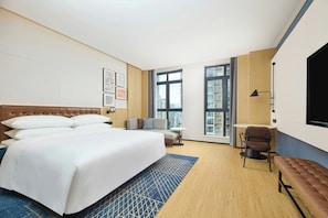 Premium-Zimmer, 1 King-Bett | Lounge