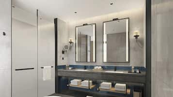 Suite, 1 King Bed, City View | Bathroom