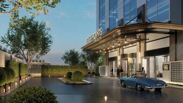 Pemandangan dari properti