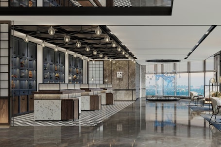 Lobby. Four Points By Sheraton Lianyungang