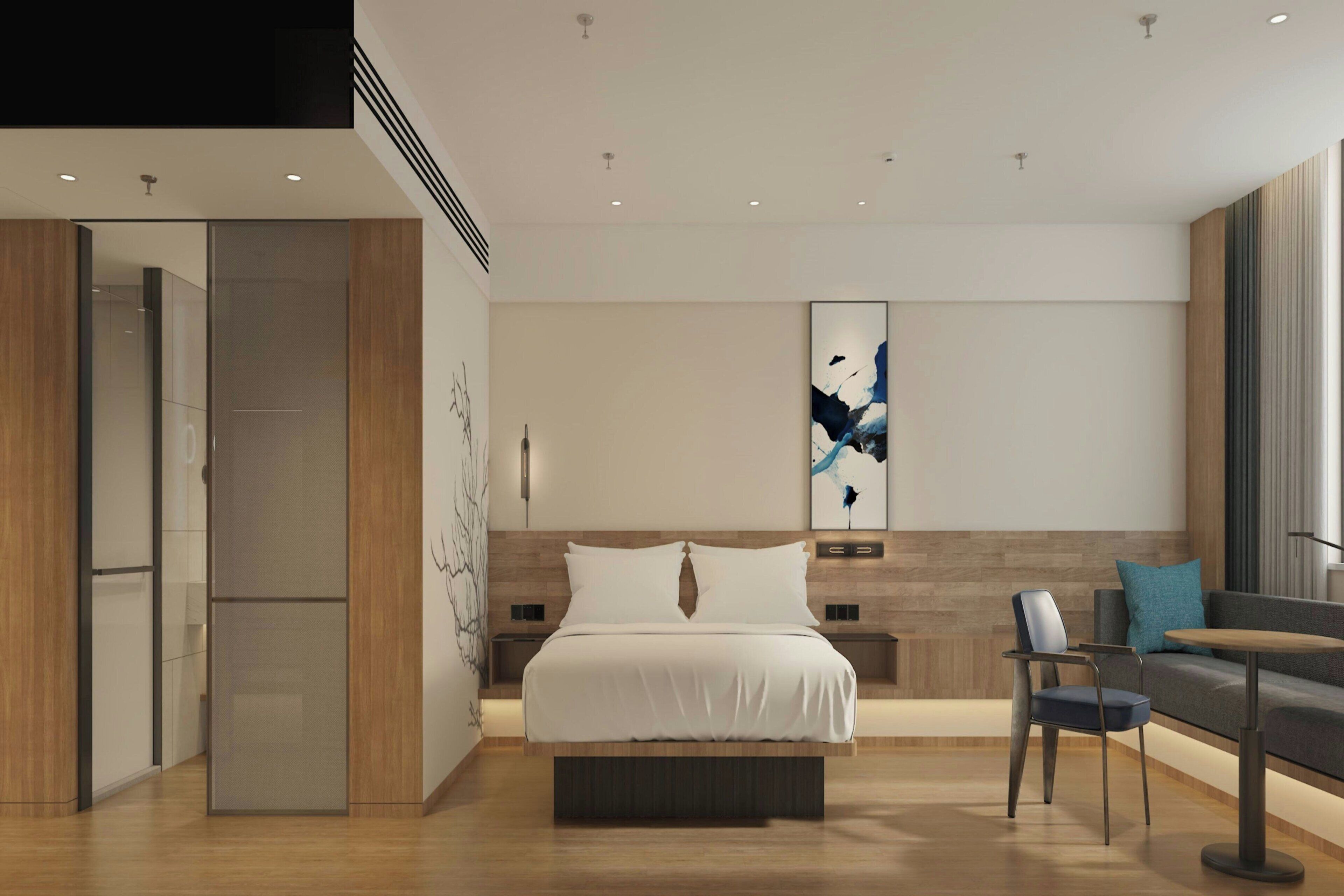 Quarto superior, 1 cama King, vista para a cidade
