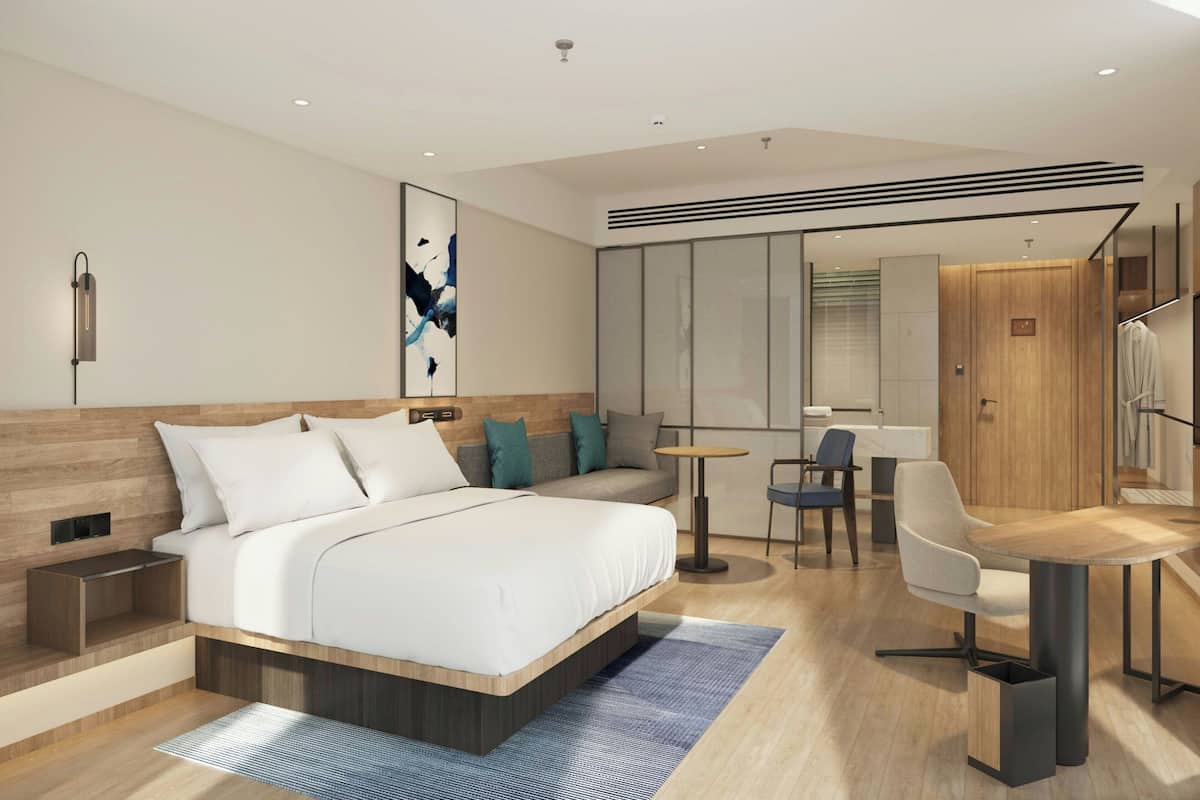 Quarto premium, 1 cama King, vista para a cidade