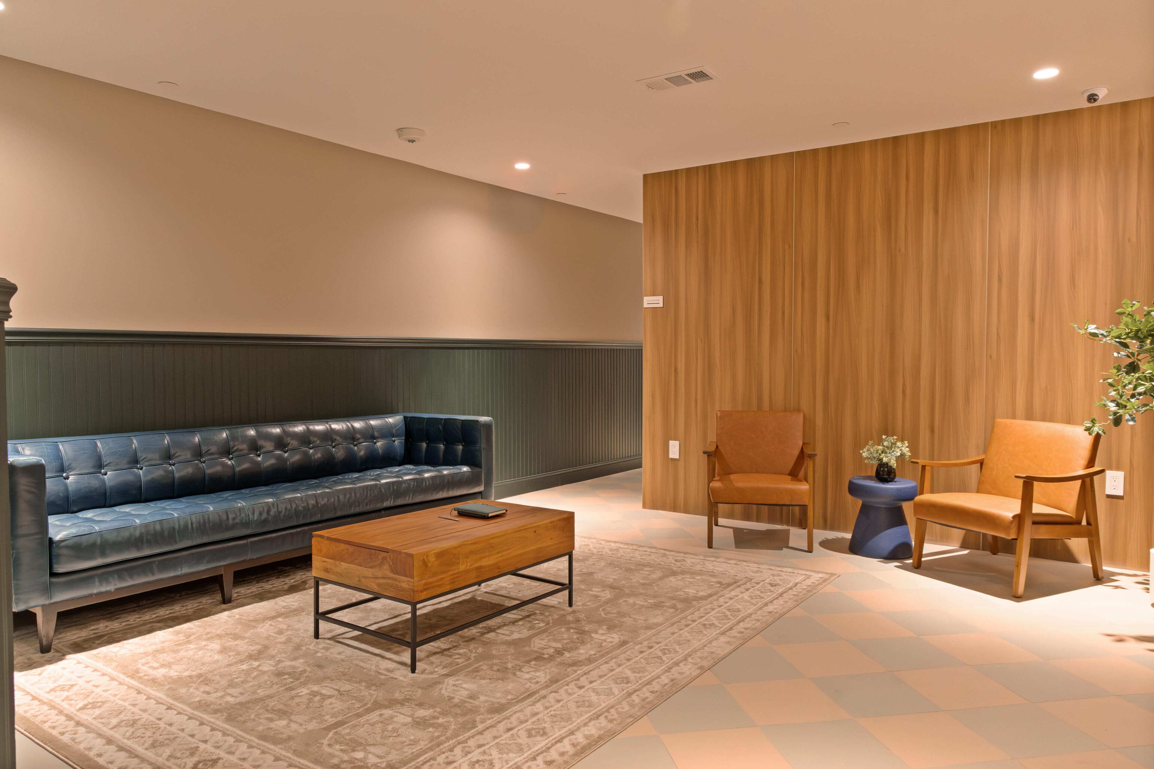 Lobby sitting area