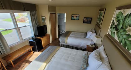 Two-Double Bedded Motel Room at Liscombe Resort