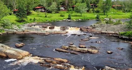 Deluxe Accessible King Chalet with River View Deck