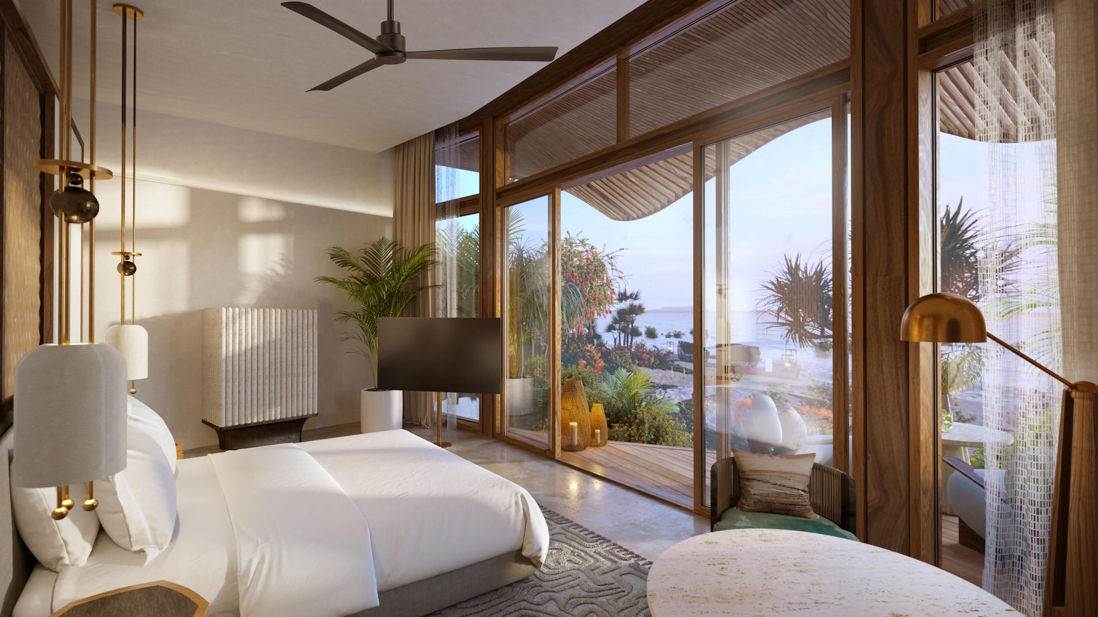 Hypo-allergenic bedding, free minibar, in-room safe