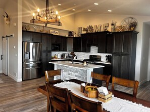 Private kitchen - Spacious & fully equipped home with hot tub, pool, and gym! (Cheyenne)