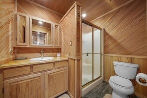 Towels, soap, shampoo, toilet paper - Waterfront Retreat w/ Dock on Lake Missaukee (Lake City)