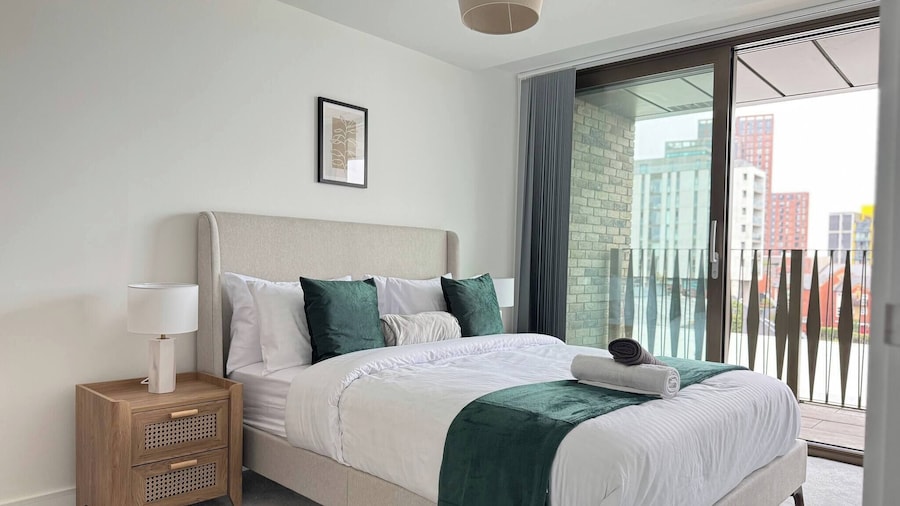 Stylish Luxury 2bed Manchester Ancoats City Centre Balcony,parking & Wifi