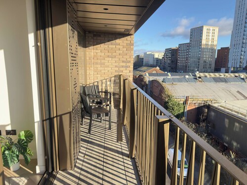 Stylish Luxury 2bed Manchester Ancoats City Centre Balcony,parking & Wifi