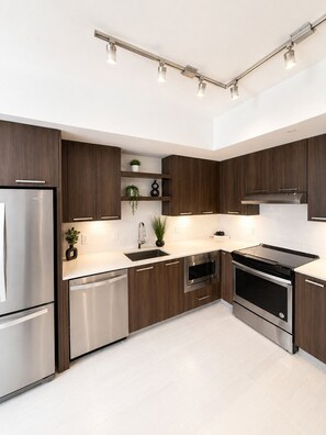 Private kitchen - Luxora Lifestyle 2 Bedroom City Views Heart of Brickell (Miami)