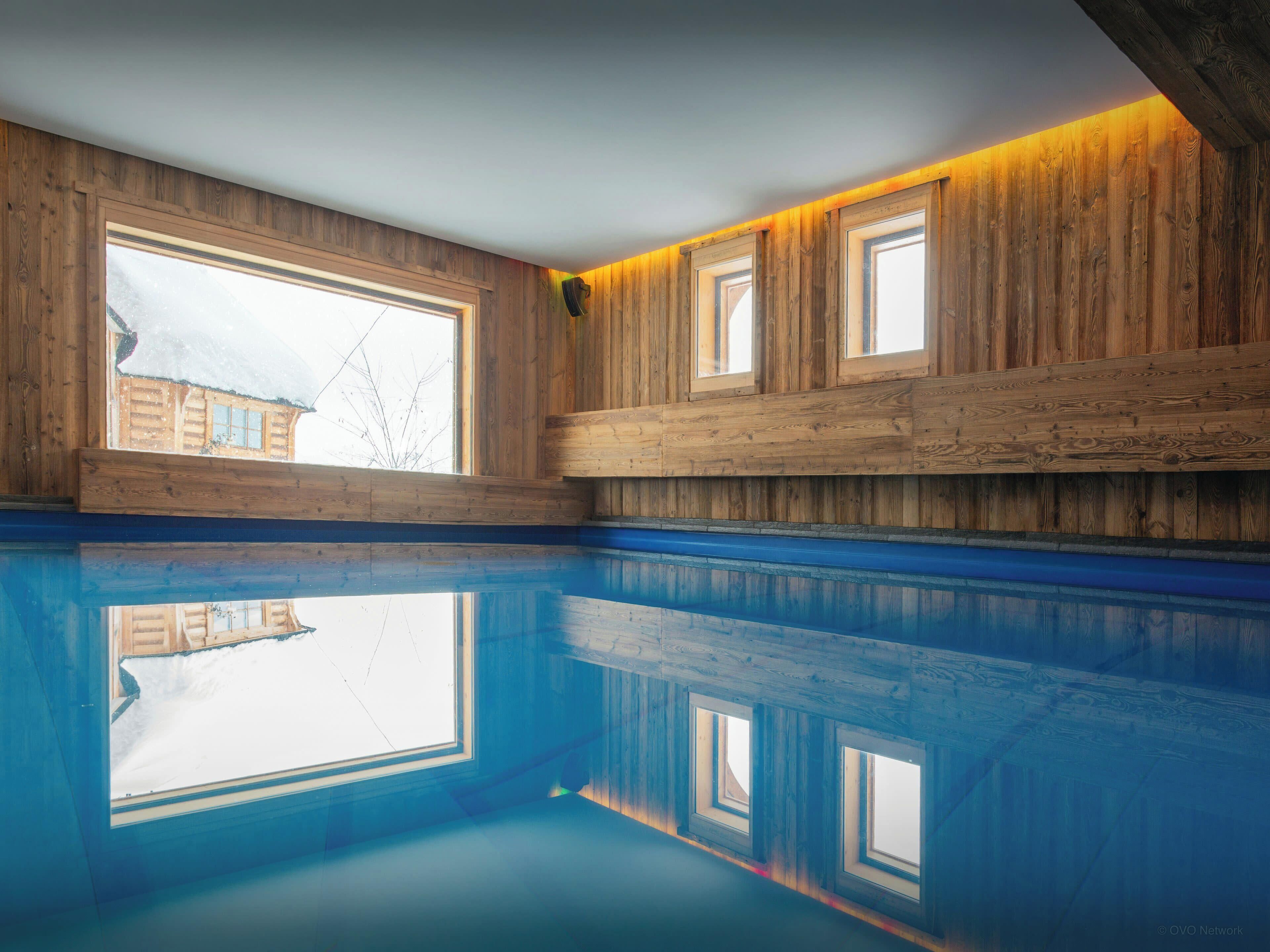 Piscine couverte, piscine chauffée