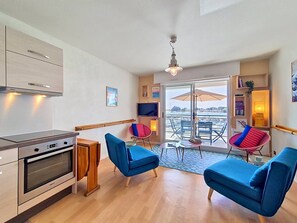 Interior - Etel - 3-room duplex apart - 43m²- Pool - Sea view (ETEL)