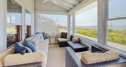 Ocean Point Colony House- w/ Sunroom & Sweeping Ocean Views, Dog-friendly
