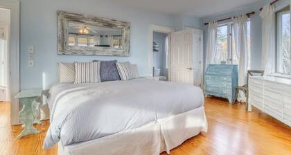 Bayfront home with 270-degree views, large deck & porch - near Popham Beach