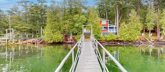 Cozy, Waterfront Cabin-Style Gem with Private Dock and Lovely Views