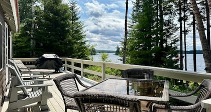 Dog-Friendly Lakefront Cabin with Full Kitchen, Firepit, Free WiFi, Great Views