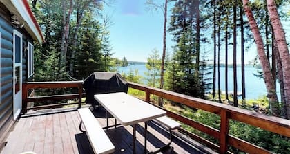 Dog-Friendly Lakefront Cabin with Full Kitchen, Firepit, Free WiFi, Great Views