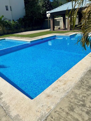 Pool - 2-bedrooms apartment in peaceful Concepción La Vega with AC (Concepción La Vega)