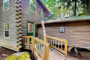 Exterior - The Cottage | Peaceful 32-Acre Lakefront Getaway | Canoe, Firepit & Big Deck (Franklin)