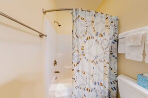 Shower, towels